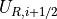 U_{R,i+1/2}