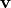 \bf{v}