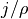 j/\rho