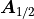 \mbox{\boldmath$A$}_{1/2}