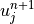 u_{j}^{n+1}