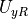 U_{yR}