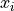 x _i
