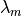 \lambda_m