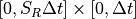 [0,S_R \Delta t] \times [0,\Delta t]