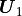 \mbox{\boldmath$U$}_1