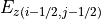 E_{z(i-1/2,j-1/2)}