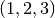 (1,2,3)