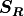 \mbox{\boldmath$S_R$}