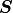 \mbox{\boldmath$S$}