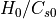 H_0/C_{s0}