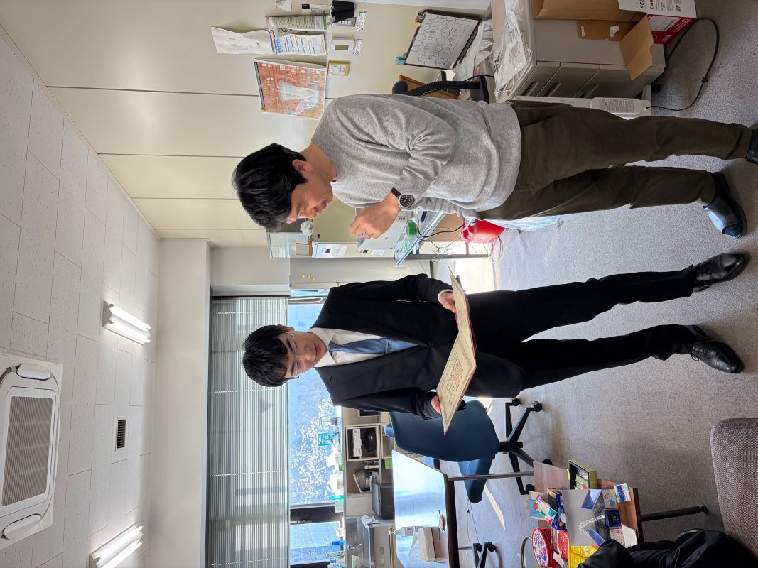 2026年3月23日千葉大学卒業式・大学院物理学コース修了式