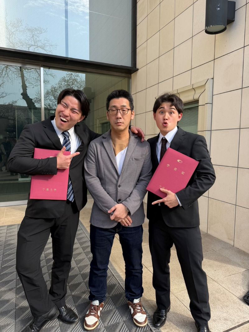 2026年3月23日千葉大学卒業式・大学院物理学コース修了式