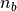 n_b