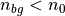 n_{bg} < n_0